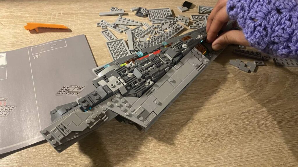 A look at the 75356 Executor Super Star Destroyer mid-build. Captured by BRICKA.