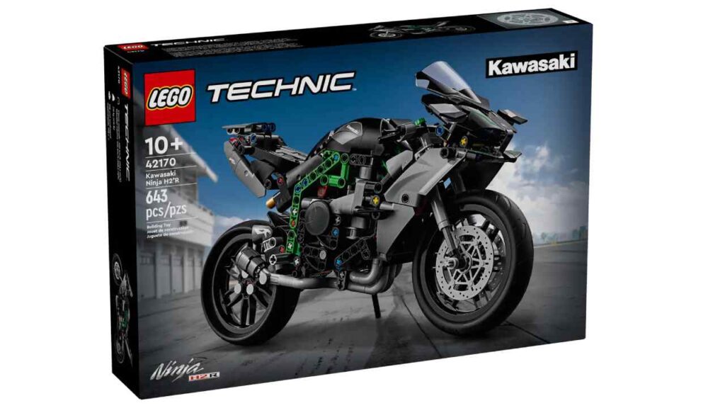 The box for the Kawasaki NINJA H2R Motorcycle from LEGO Technic.