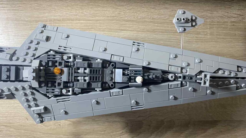 A close up of the detailing on the Executor.