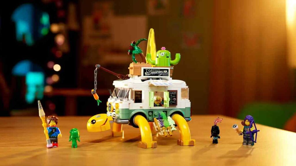 A look at Mrs Castillo's Turtle Van from LEGO DREAMZzz.